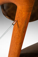 Load image into Gallery viewer, Danish Modern Kai Kristiasen Model 42 Teak Dining Chair / Desk Chair in Leather, Denmark, c. 1960's-ABT Modern