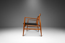 Load image into Gallery viewer, Danish Modern Lounge Chair w/ Cane Back by Ib Kofod Larsen for Selig, Denmark, c. 1960's-ABT Modern