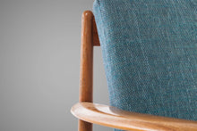 Load image into Gallery viewer, Danish Modern Model 118 Chair by Grete Jalk for France and Sons with Complementary Danish Ottoman, Denmark, 1960's-ABT Modern