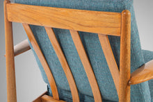 Load image into Gallery viewer, Danish Modern Model 118 Chair by Grete Jalk for France and Sons with Complementary Danish Ottoman, Denmark, 1960's-ABT Modern