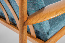 Load image into Gallery viewer, Danish Modern Model 118 Chair by Grete Jalk for France and Sons with Complementary Danish Ottoman, Denmark, 1960's-ABT Modern