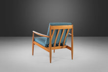 Load image into Gallery viewer, Danish Modern Model 118 Chair by Grete Jalk for France and Sons with Complementary Danish Ottoman, Denmark, 1960's-ABT Modern