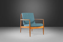 Load image into Gallery viewer, Danish Modern Model 118 Chair by Grete Jalk for France and Sons with Complementary Danish Ottoman, Denmark, 1960&#39;s-ABT Modern
