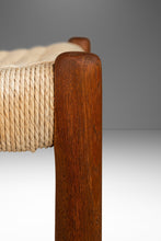 Load image into Gallery viewer, Danish Modern Model 80A Ottoman in Teak by Niels Otto Møller for J.L. Møller Mobelfabrik, Denmark, c. 1960's-ABT Modern