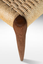 Load image into Gallery viewer, Danish Modern Model 80A Ottoman in Teak by Niels Otto Møller for J.L. Møller Mobelfabrik, Denmark, c. 1960's-ABT Modern