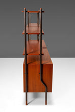 Load image into Gallery viewer, Danish Modern Modular 4 Bay Wall Unit by Lyby Mobler, c. 1960-ABT Modern