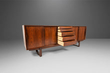 Load image into Gallery viewer, Danish Modern Rosewood Credenza Set on a Sled Base Attributed to Arne Vodder, Denmark, 1960s-ABT Modern