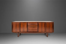 Load image into Gallery viewer, Danish Modern Rosewood Credenza Set on a Sled Base Attributed to Arne Vodder, Denmark, 1960s-ABT Modern