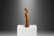 Load image into Gallery viewer, Danish Modern Sculpture of Mother Mary in Solid Brazilian Rosewood, Denmark, 1960's-ABT Modern