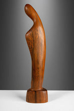 Load image into Gallery viewer, Danish Modern Sculpture of Mother Mary in Solid Brazilian Rosewood, Denmark, 1960's-ABT Modern