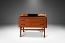Load image into Gallery viewer, Danish Modern Secretary Desk Vanity in Teak by Arne Wahl Iversen, Denmark, c. 1960's-ABT Modern