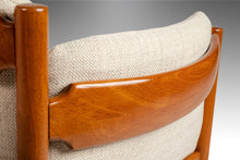 Load image into Gallery viewer, Danish Modern Sofa / Loveseat by Jydsk Mobelvaerk in Teak and New Oatmeal Fabric, Denmark, c. 1960's-ABT Modern