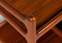 Load image into Gallery viewer, Danish Modern Teak Bar Cart / Teak Trolley by Johannes Andersen for Silkeborg, c. 1960-ABT Modern