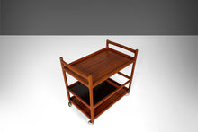 Load image into Gallery viewer, Danish Modern Teak Bar Cart / Teak Trolley by Johannes Andersen for Silkeborg, c. 1960-ABT Modern