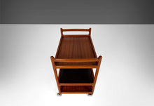 Load image into Gallery viewer, Danish Modern Teak Bar Cart / Teak Trolley by Johannes Andersen for Silkeborg, c. 1960-ABT Modern