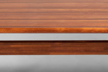 Load image into Gallery viewer, Danish Modern Teak Butcherblock Dining Table / Desk / Workspace, c. 1970s-ABT Modern
