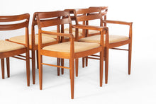 Load image into Gallery viewer, Danish Modern Teak Dining Chairs by Klein for Bramin, Set of 6-ABT Modern