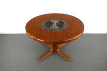 Load image into Gallery viewer, Danish Modern Teak Dining Table by Gangso Mobler with Tile Inlay-ABT Modern
