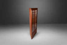 Load image into Gallery viewer, Danish Modern Teak Lighted Corner Curio Cabinet, c. 1960s-ABT Modern