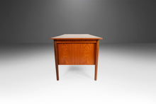 Load image into Gallery viewer, Danish Modern Teak Writing Desk with Floating Bookshelves by Randers Møbelfabrik, Denmark, c. 1960's-ABT Modern