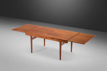 Load image into Gallery viewer, Danish Modern Vejle Stole Mobelfabrik Teak Extension Dining Table In the Manner of Johannes Andersen, c. 1960s-ABT Modern