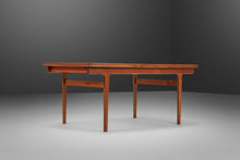 Load image into Gallery viewer, Danish Modern Vejle Stole Mobelfabrik Teak Extension Dining Table In the Manner of Johannes Andersen, c. 1960s-ABT Modern