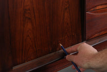 Load image into Gallery viewer, Danish Rosewood Credenza with Sled Base Atrributed to Arne Vodder, 1960s-ABT Modern