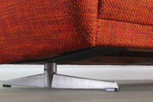 Load image into Gallery viewer, Danish Sofa by G. Thams for A/S Yejen in Original Red / Orange Tweed Fabric-ABT Modern