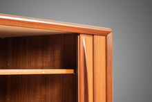 Load image into Gallery viewer, Danish Tambour Door Credenza in Teak by Bernhard Pedersen & Son for Pedersen & Son, Denmark, c. 1960's-ABT Modern
