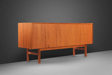 Load image into Gallery viewer, Danish Tambour Door Credenza in Teak by Bernhard Pedersen & Son for Pedersen & Son, Denmark, c. 1960's-ABT Modern