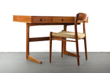 Load image into Gallery viewer, Danish Writing Desk by Georg Petersens in Teak-ABT Modern