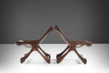 Load image into Gallery viewer, Don S. Shoemaker Sloucher Rosewood and Leather Sling Chairs for Señal Furniture, c. 1960s-ABT Modern