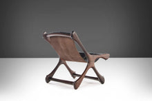 Load image into Gallery viewer, Don S. Shoemaker Sloucher Rosewood and Leather Sling Chairs for Señal Furniture, c. 1960s-ABT Modern