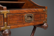 Load image into Gallery viewer, Drexel Oxford Square Series Campaign Desk in Pecan, c. 1970-ABT Modern