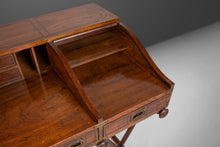 Load image into Gallery viewer, Drexel Oxford Square Series Campaign Desk in Pecan, c. 1970-ABT Modern