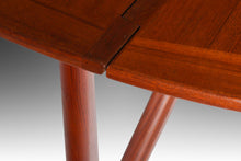 Load image into Gallery viewer, Drop-Leaf Teak Dining Table by Kurt Østervig for Jason Møbler, Denmark, c. 1960's-ABT Modern