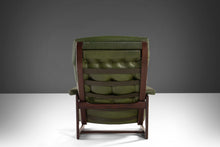 Load image into Gallery viewer, Dutch Modern Lounge Chair by 'T Spectrum in Rosewood Stained Wenge Wood and Original Distressed Leather, c. 1960s-ABT Modern