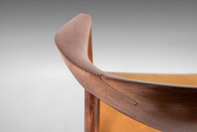 Load image into Gallery viewer, Early Hans Wegner Model JH501 Round Chair / Presidential Chair in Oak w/ a Distressed Leather Seat, c. 1950-ABT Modern