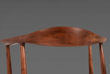Load image into Gallery viewer, Early Hans Wegner Model JH501 Round Chair / Presidential Chair in Oak w/ a Distressed Leather Seat, c. 1950-ABT Modern