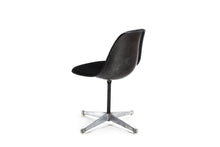 Load image into Gallery viewer, Early Herman Miller Swivel Side / Desk Chair in Original Black Wool Blend-ABT Modern