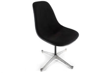 Load image into Gallery viewer, Early Herman Miller Swivel Side / Desk Chair in Original Black Wool Blend-ABT Modern