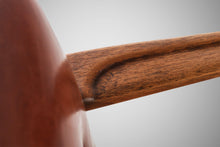 Load image into Gallery viewer, Early Jens Risom Model 108 Arm Chair for Risom Designs in Walnut and Original Naugahyde, c. 1950s-ABT Modern