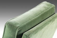 Load image into Gallery viewer, Early Milo Baughman for James Inc. High Back Lounge Chair / Recliner with Ottoman in Original Green Velvet Fabric, c. 1960s-ABT Modern