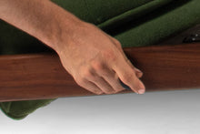 Load image into Gallery viewer, Early Milo Baughman for James Inc. High Back Lounge Chair / Recliner with Ottoman in Original Green Velvet Fabric, c. 1960s-ABT Modern