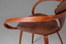 Load image into Gallery viewer, Early Norman Cherner Pretzel Chair for Plycraft in Walnut, c. 1960-ABT Modern