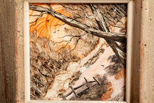 Load image into Gallery viewer, Early Signed Jack Lord Oil Painting / Tile / Wood Frame, USA, c. 1940's-ABT Modern