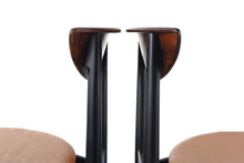 Load image into Gallery viewer, Ebonized Mid Century Modern Dining Chairs By Kurt Ostervig with Stunning Brazilian Rosewood Backs-ABT Modern