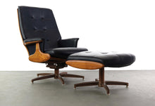 Load image into Gallery viewer, Elegant Lounge Chair and Ottoman Set by Heywood Wakefield-ABT Modern