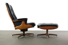 Load image into Gallery viewer, Elegant Lounge Chair and Ottoman Set by Heywood Wakefield-ABT Modern