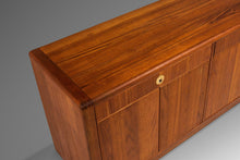 Load image into Gallery viewer, Elegant Mid Century Modern Cabinet Sideboard Credenza in Teak by D-Scan, c. 1970's-ABT Modern
